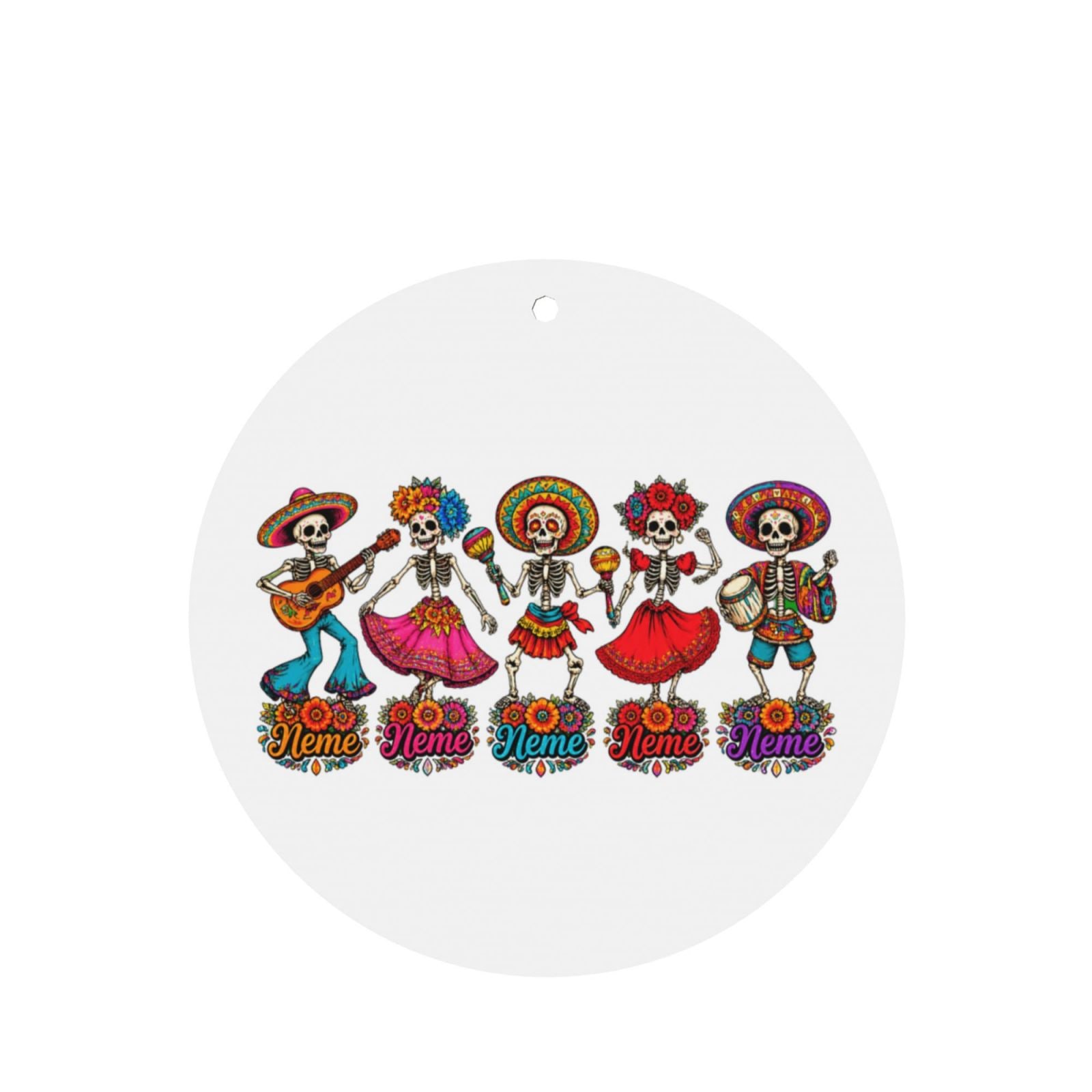 Day of the Dead Celebration Car Air Freshener