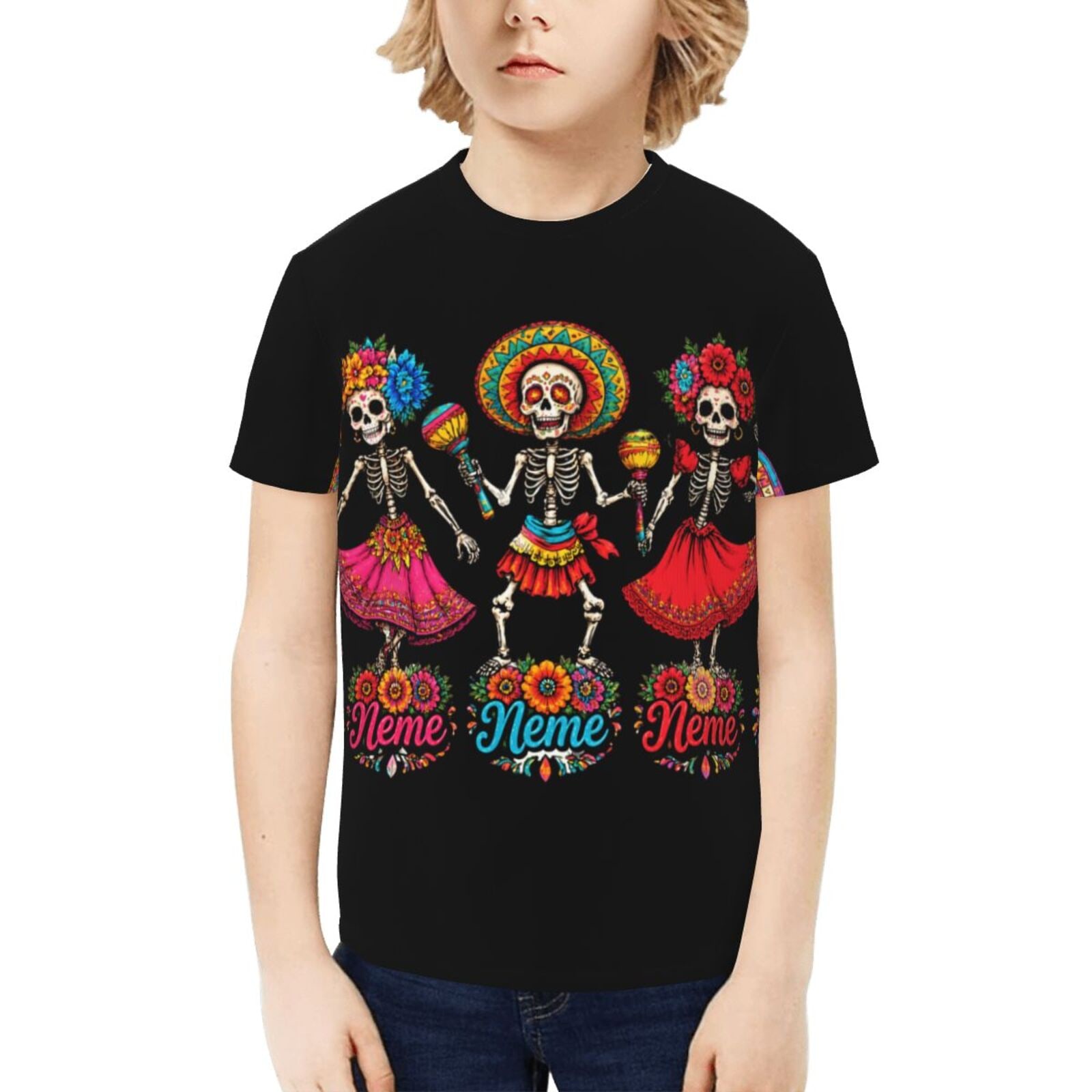 Day of the Dead Celebration Kids T-Shirt