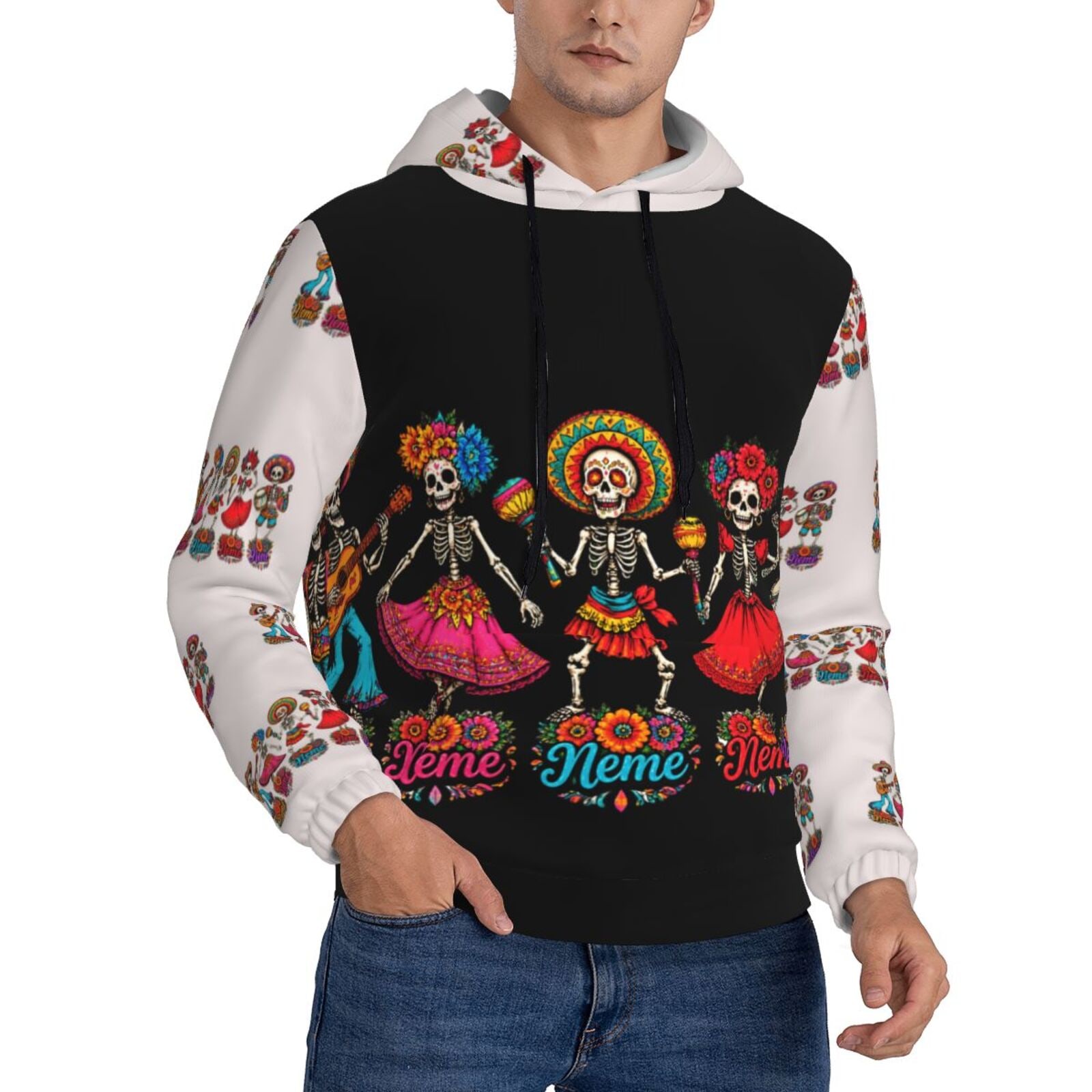 Sudadera con capucha para hombre — front-5