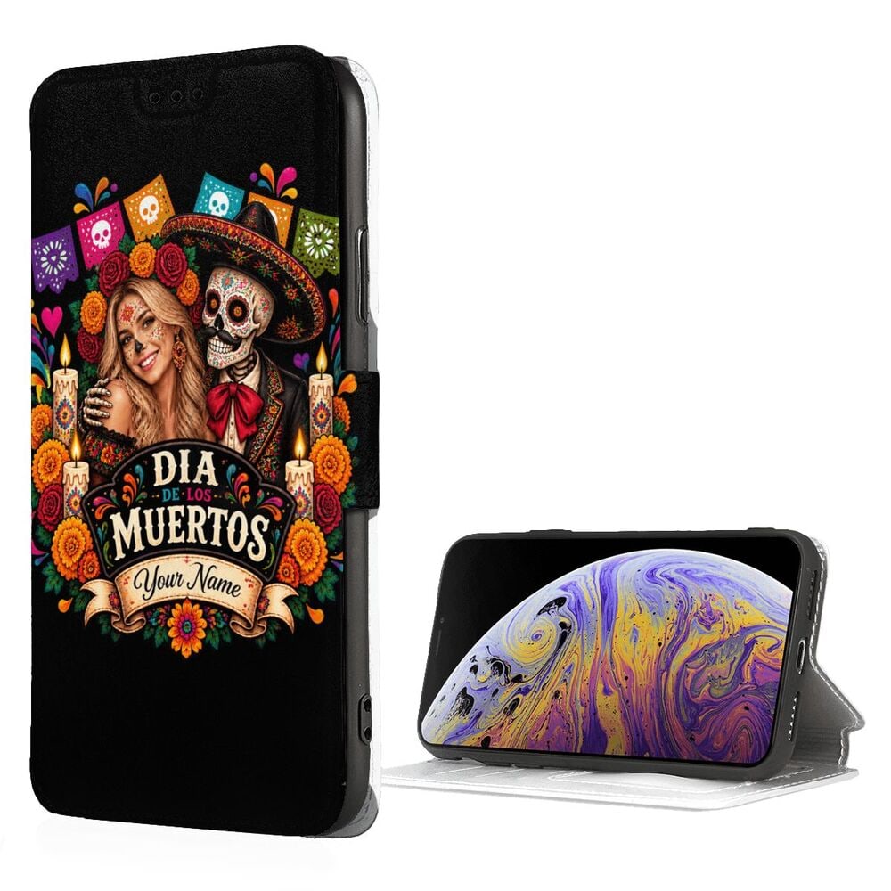 Day of the Dead Marigold Glow iPhone Case