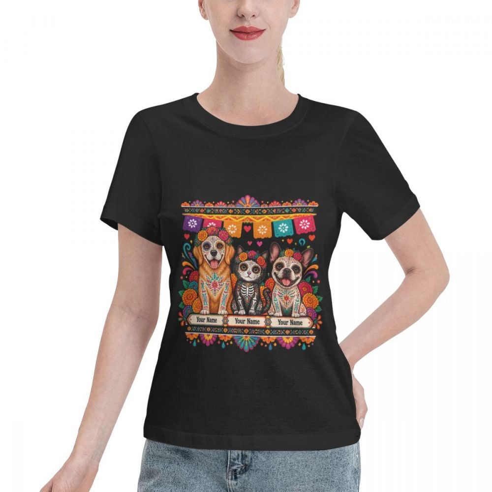Damen-T-Shirt — front-4