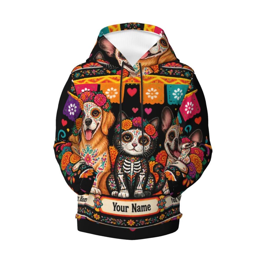 Day of the Dead Pets Youth Hoodie