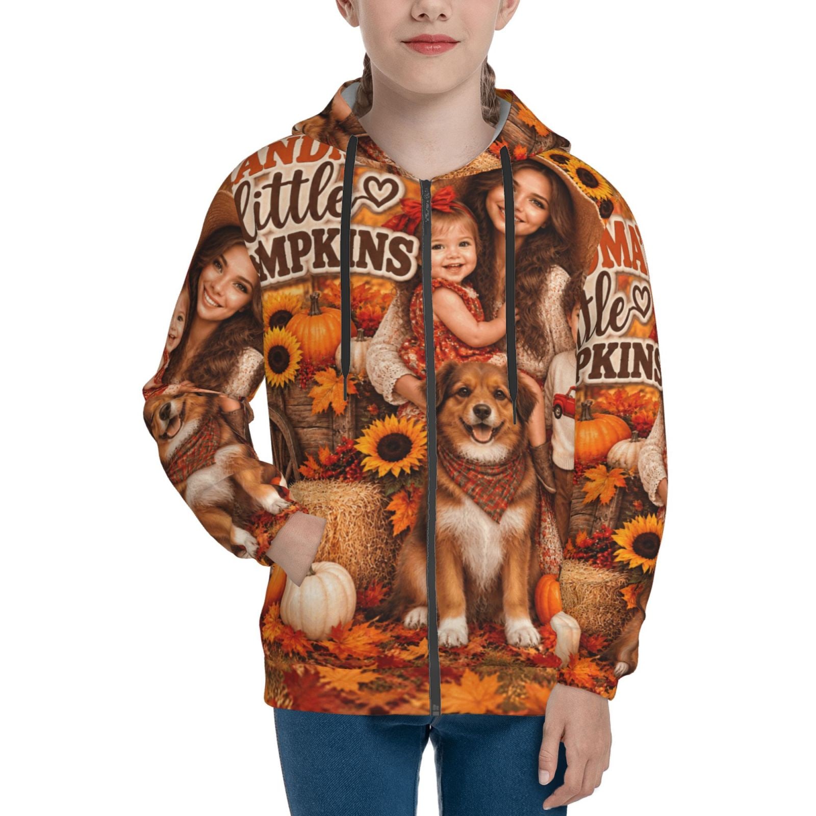 Kids Zip Hoodie — front-5