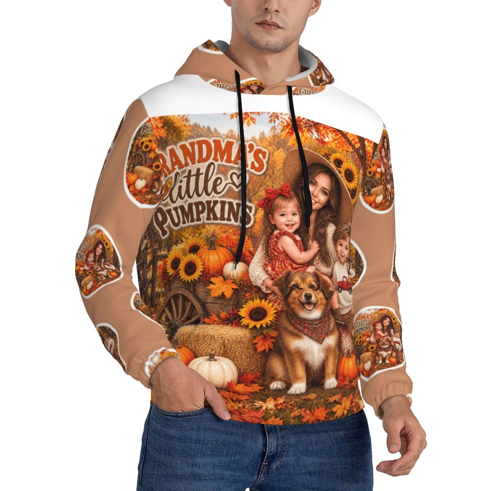 Men's Hoodie — front-4
