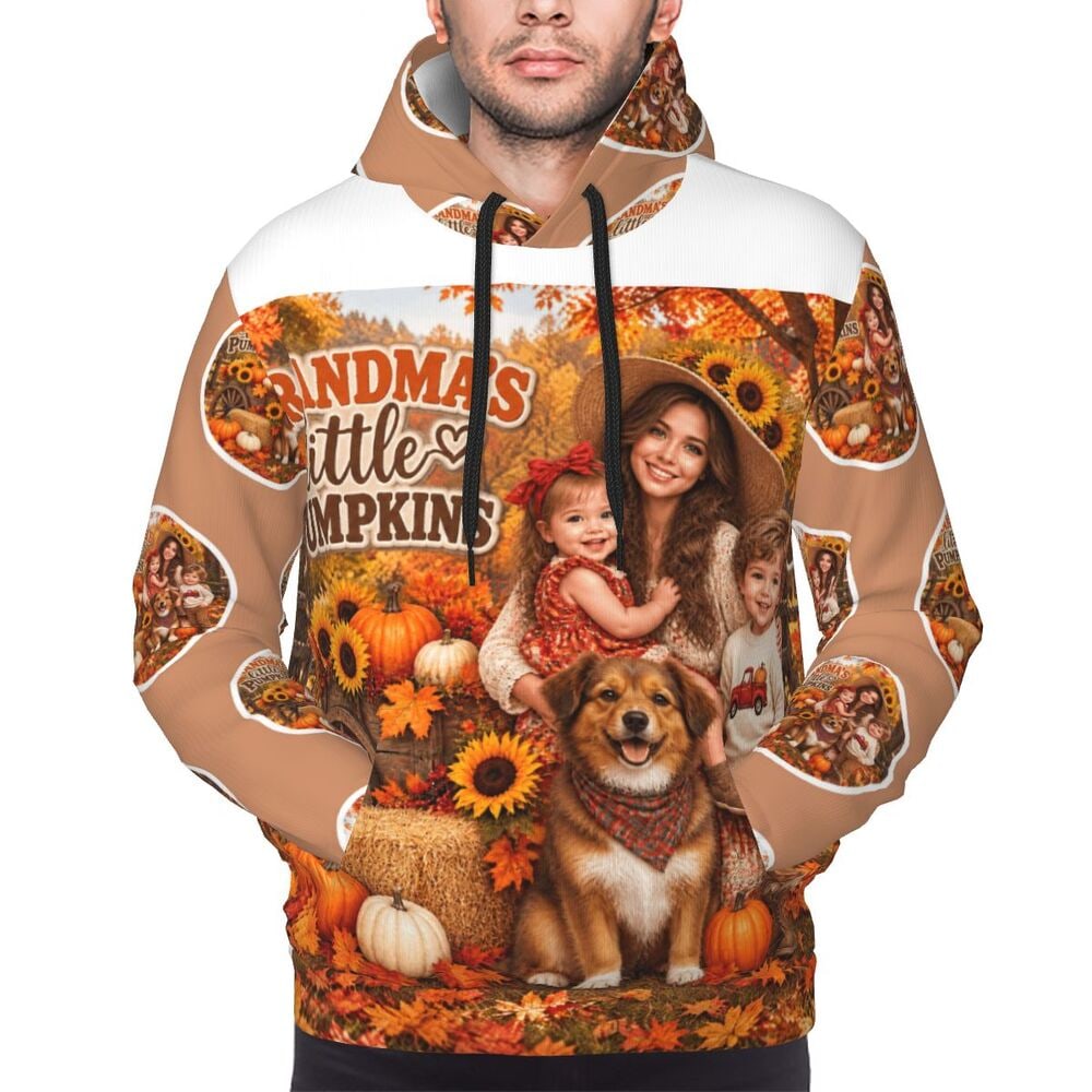 Sudadera con capucha para hombre — front