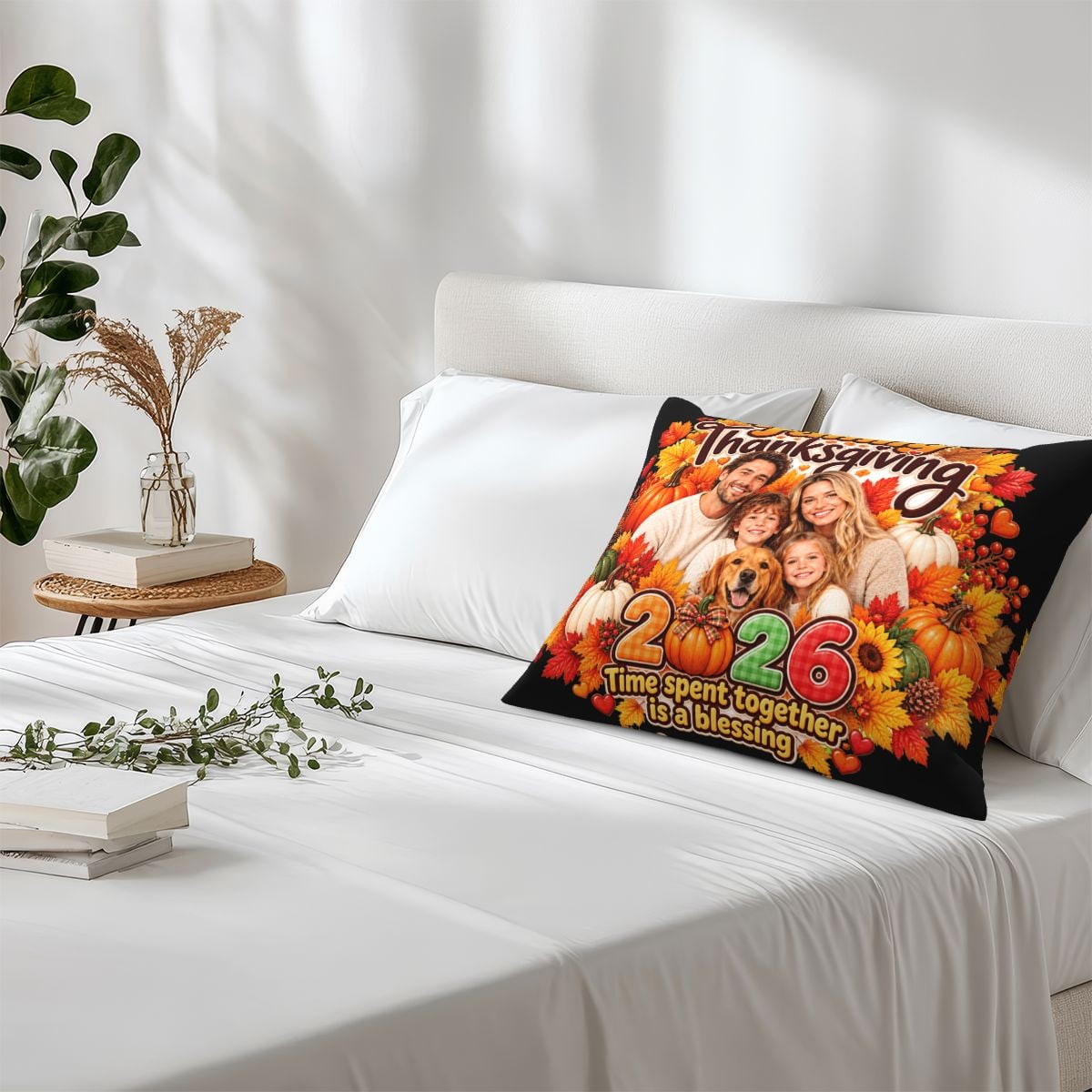 Fleece Pillow Case — front