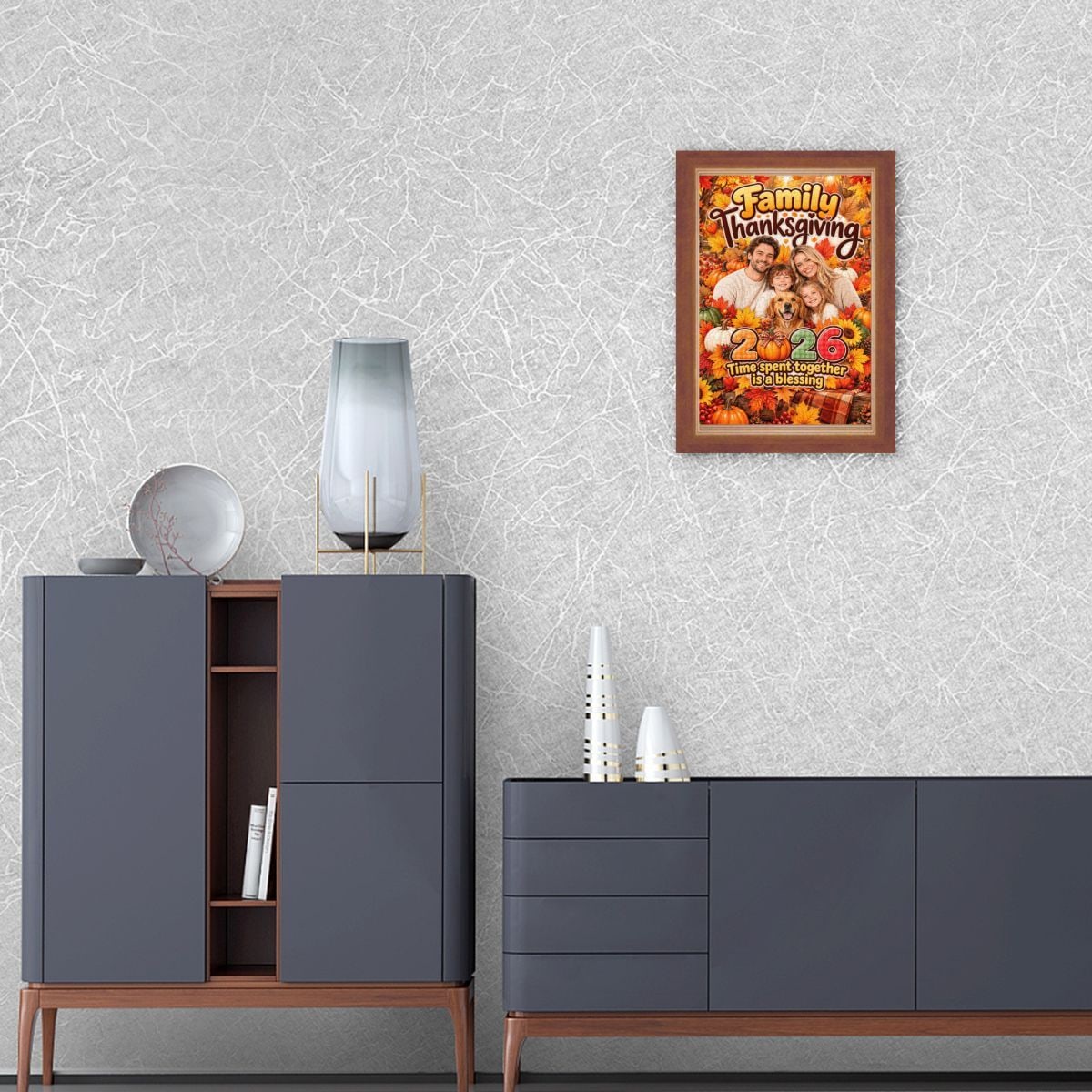 Thanksgiving Family Blessing 300-Piece Jigsaw Puzzle