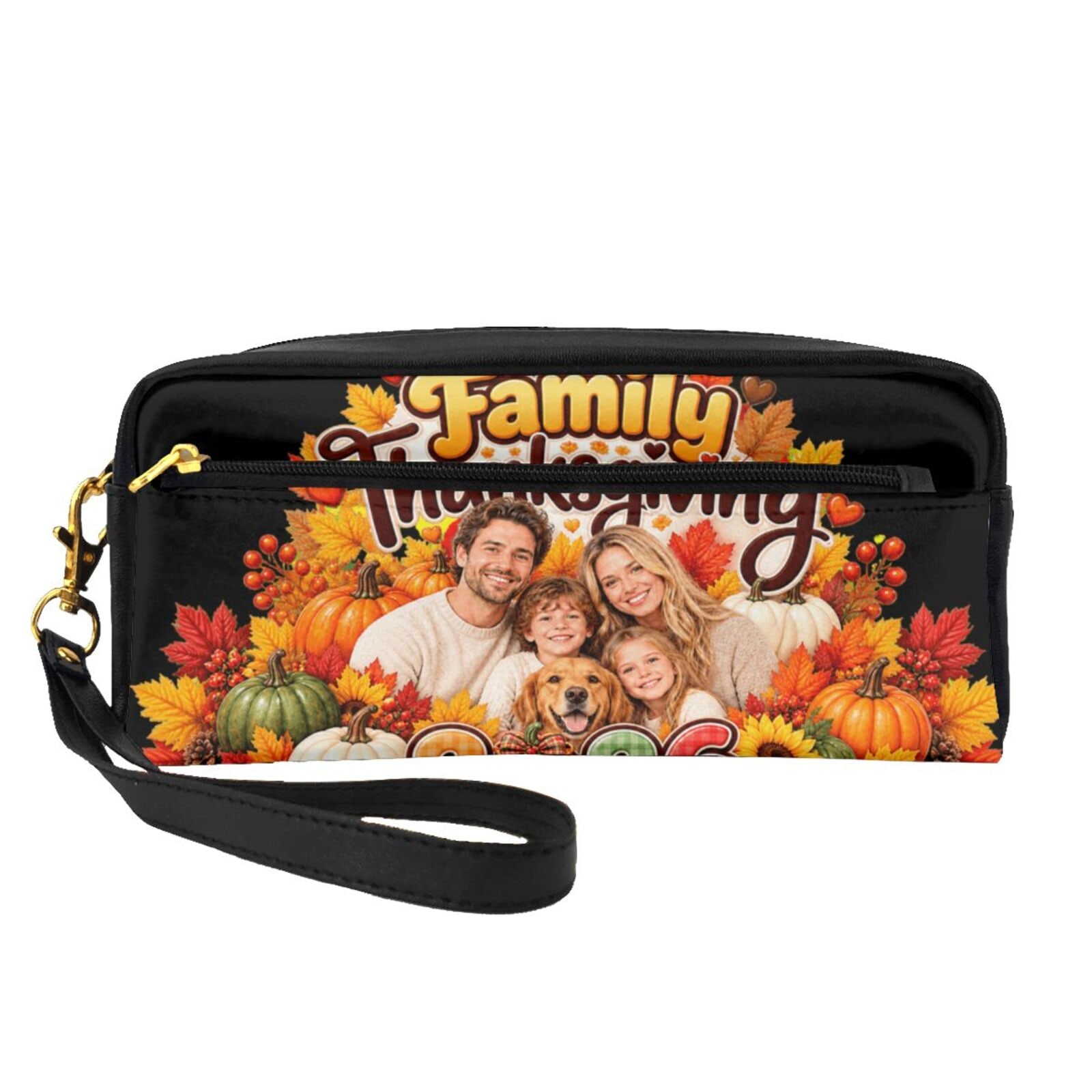 Thanksgiving Family Blessing Estuche para lápices