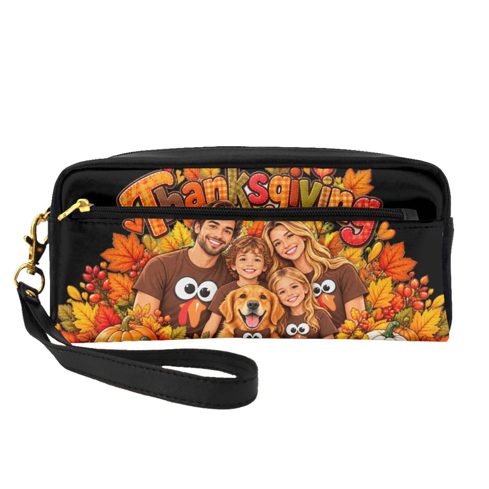 Thanksgiving Family Joy Trousse à crayons