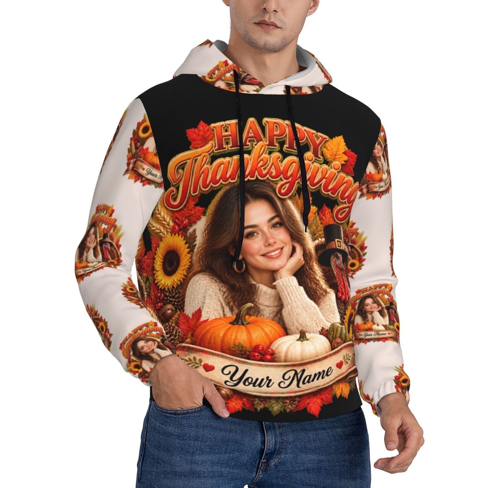 Men's Hoodie — front-9