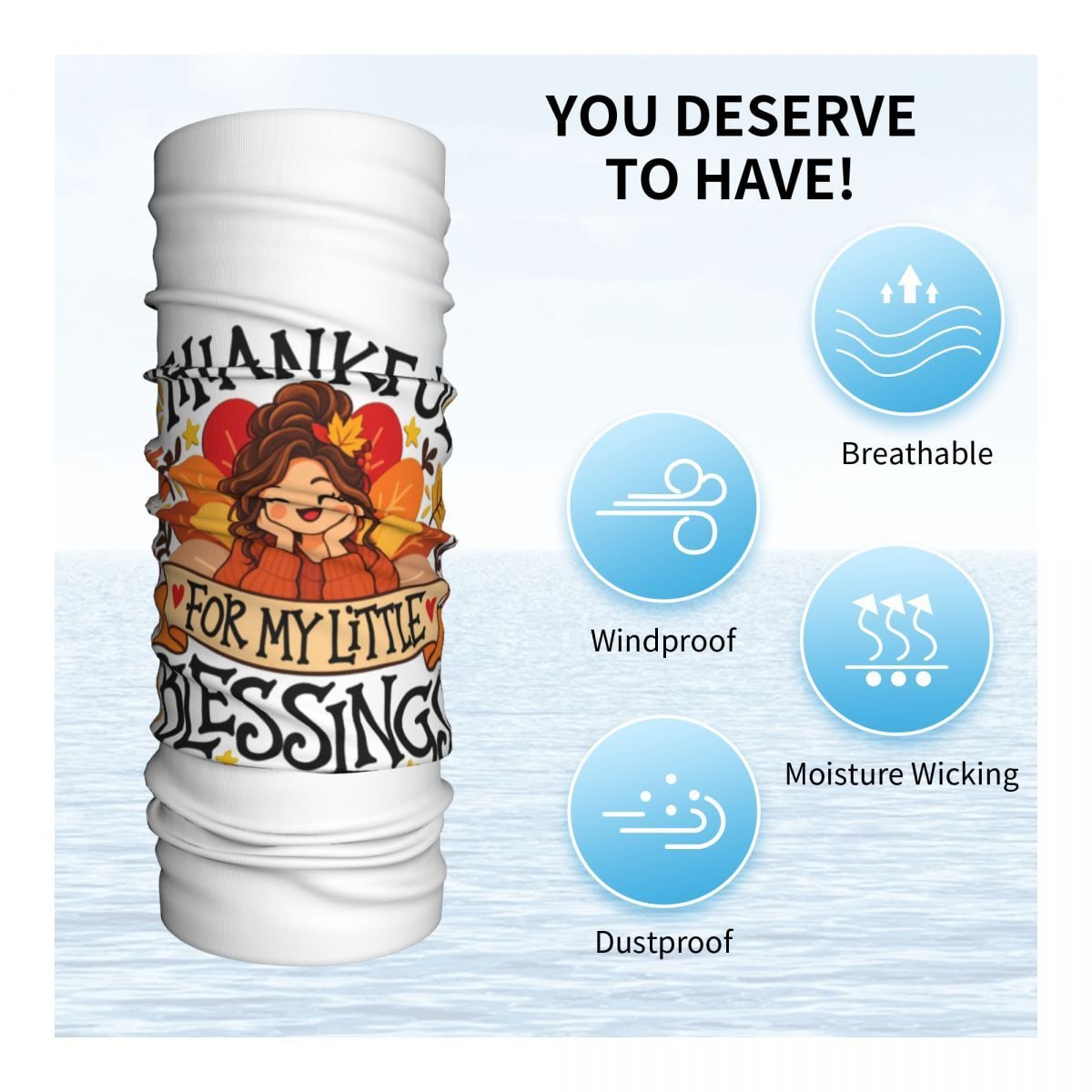 Thanksgiving Gratitude Portrait Bath Towel
