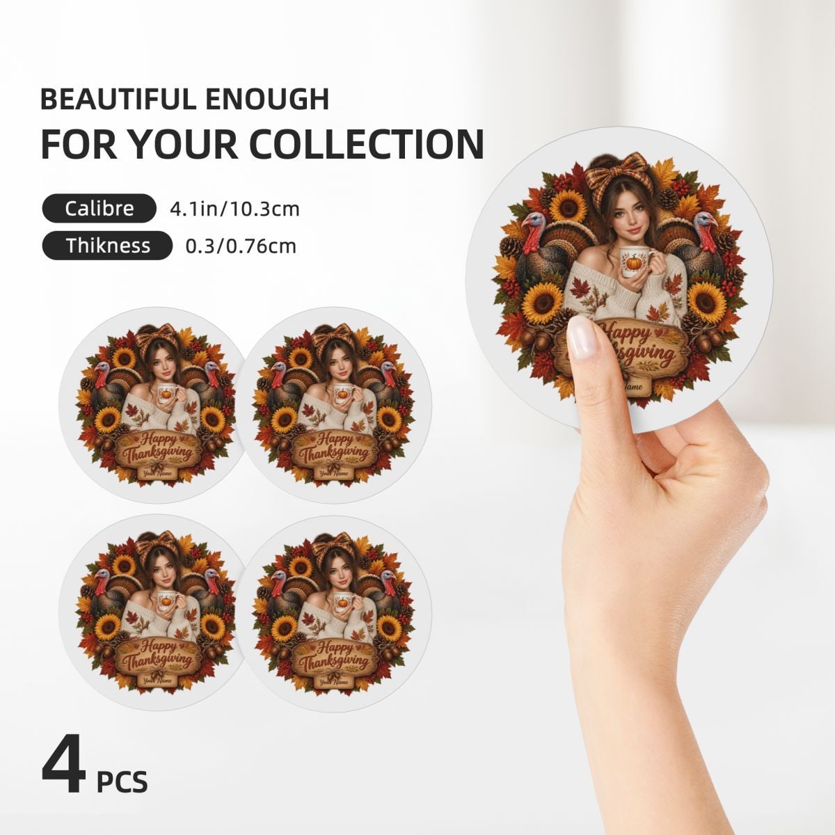 Ceramic Coaster Set of 4 — gallery-8