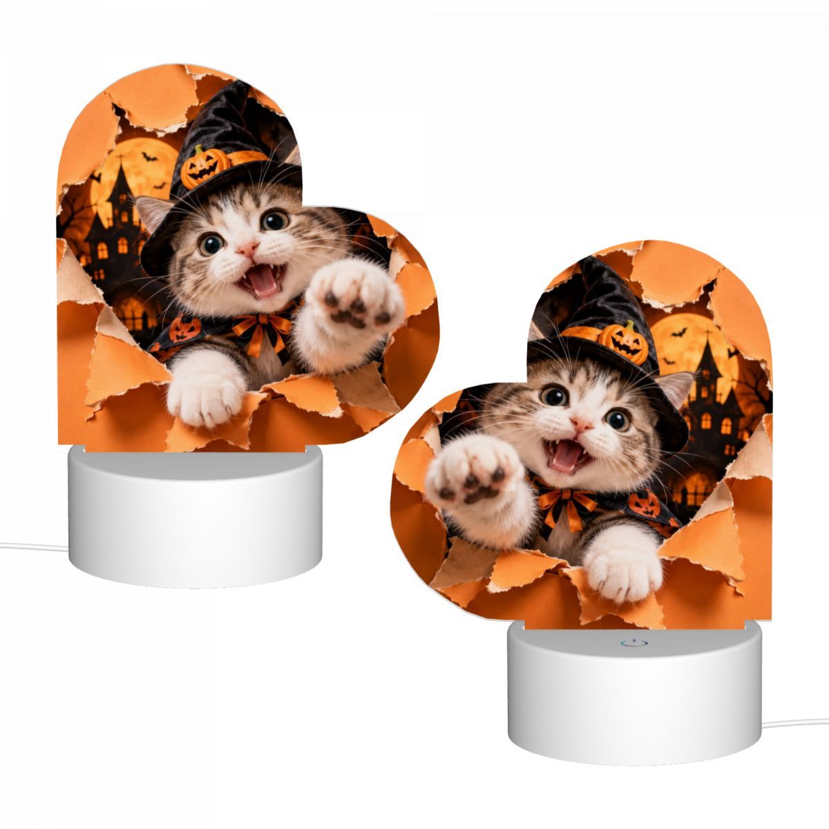 Heart Acrylic Night Light — gallery-3