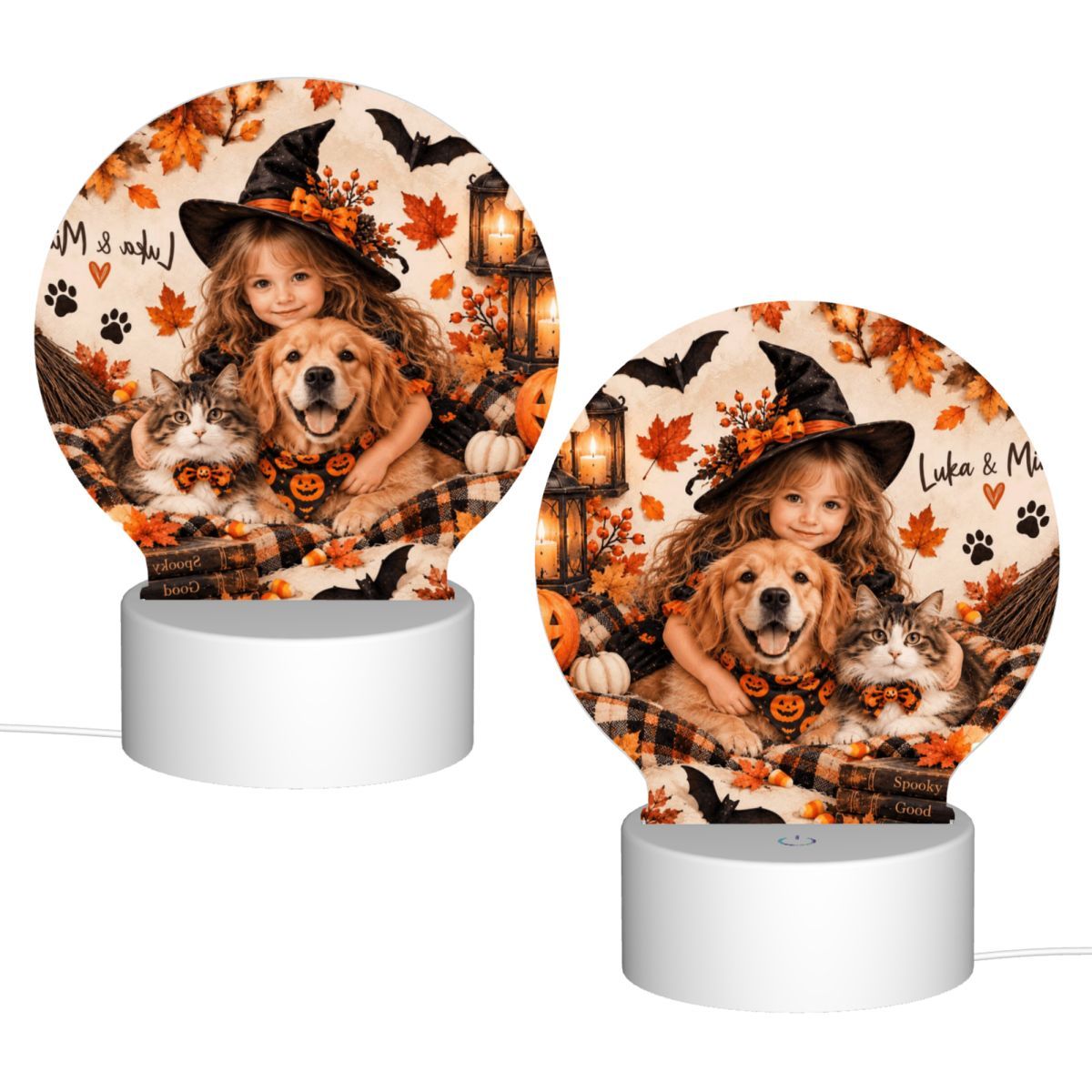 Round Acrylic Night Light — gallery-3