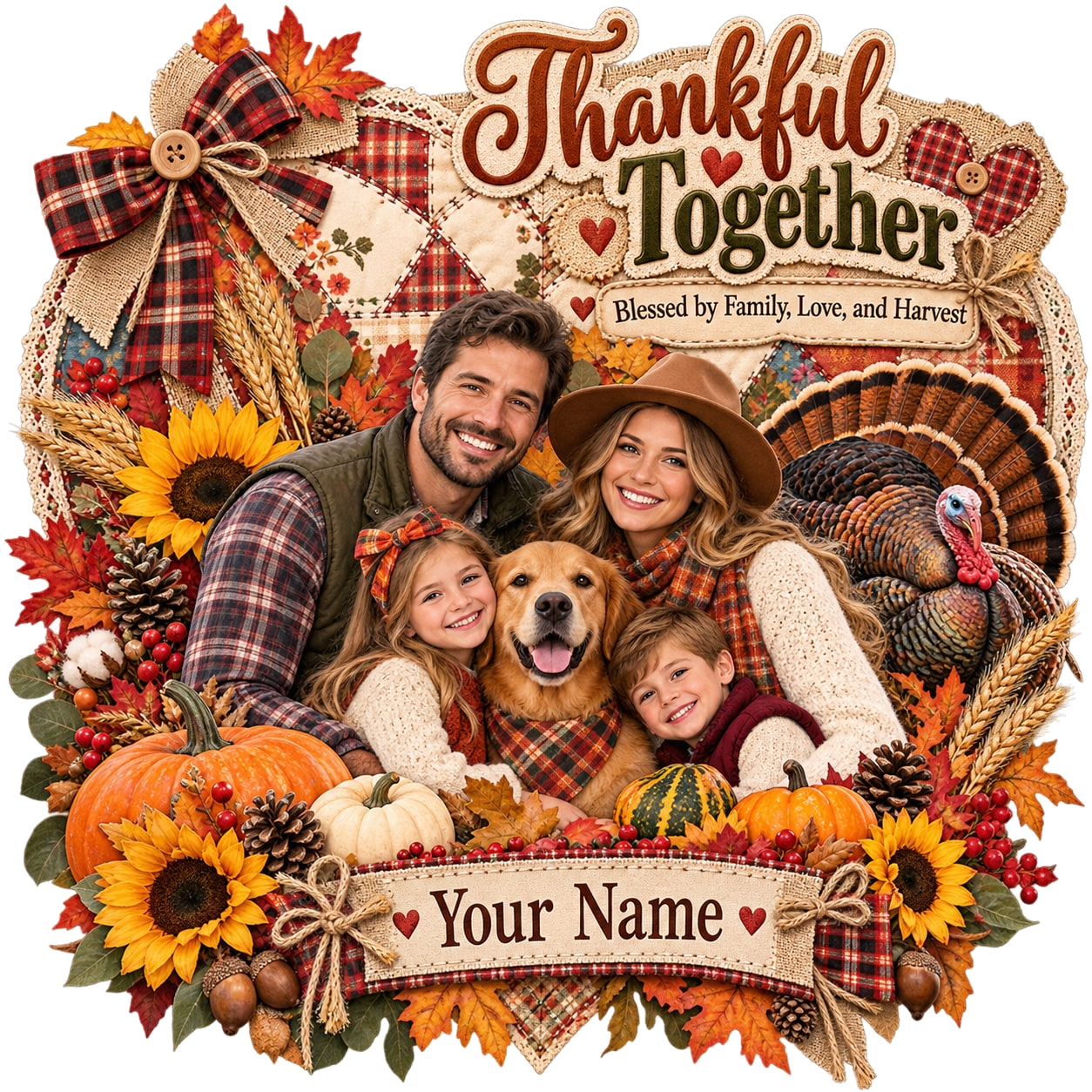 Thanksgiving Family Portrait 14