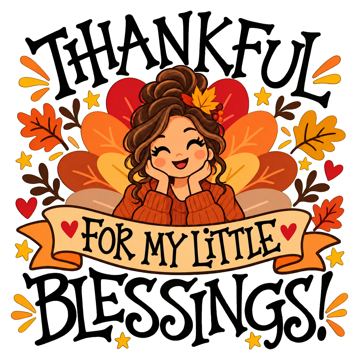 Thanksgiving Gratitude Portrait