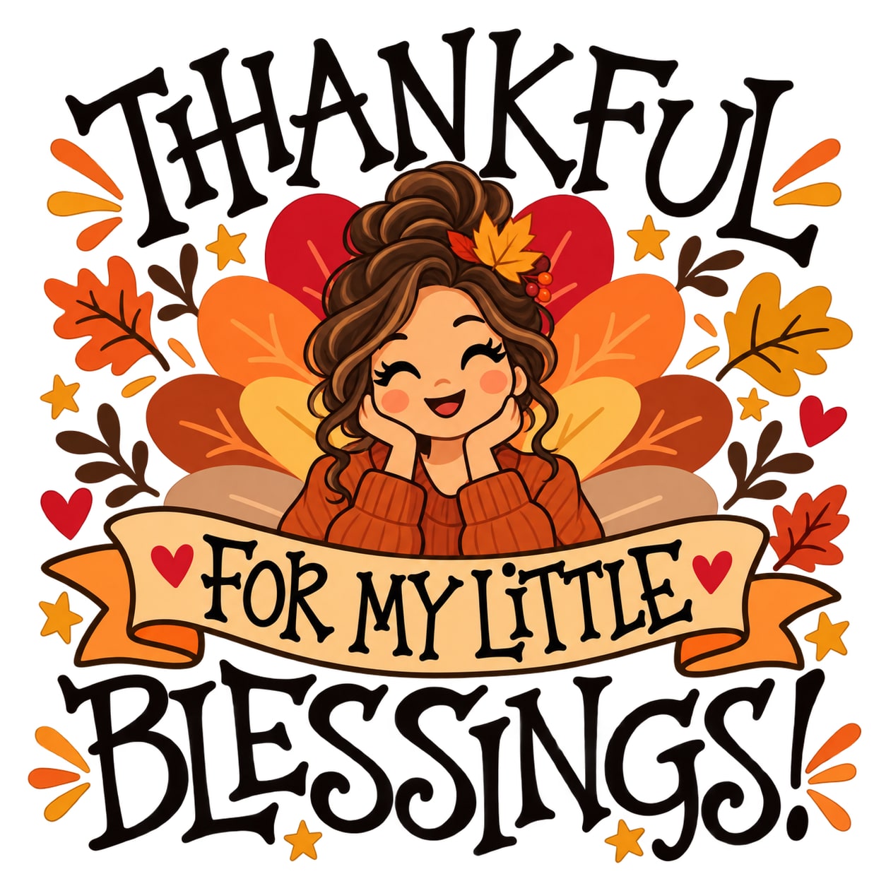 Thanksgiving Gratitude Portrait